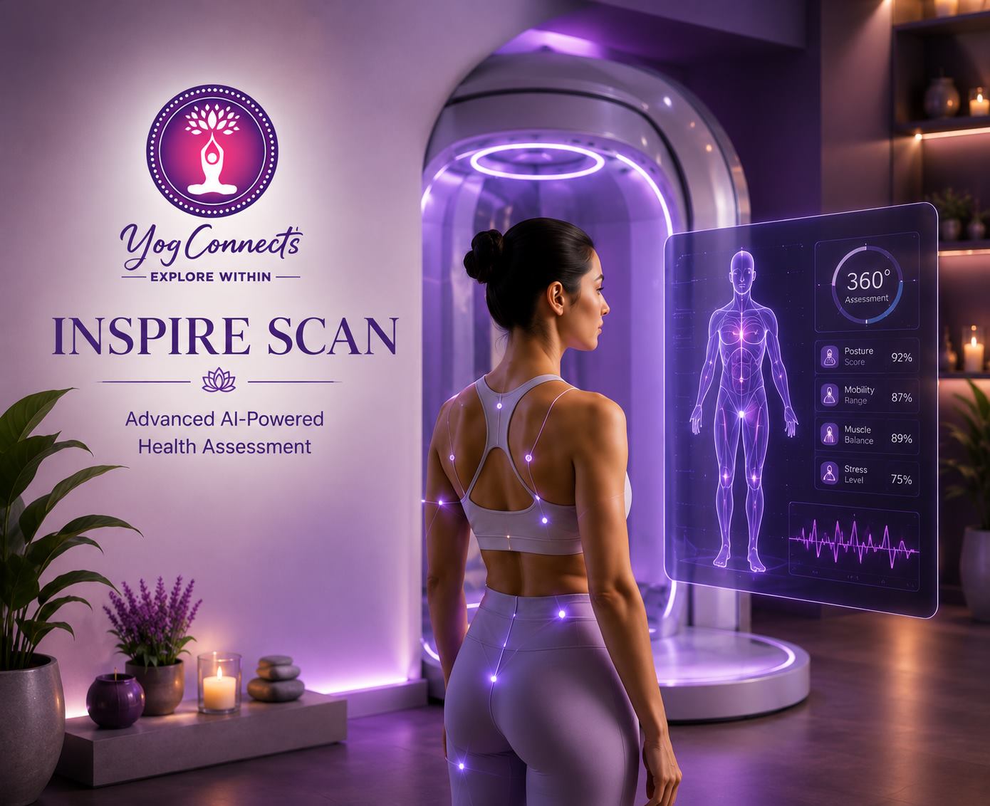 Meditation pose for INSPIRE SCAN&trade;